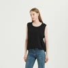 5G Radiation Protection  Silver Cotton EMF Shielding RFID Blocking Tank Top