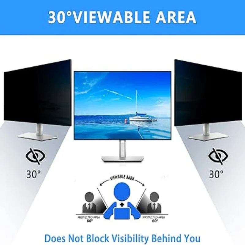 20-Inch 16:9 Widescreen Desktop PC Monitor Anti-Glare Privacy Screen Protector Anti-Glare Protector Filter 20 Inch Screen