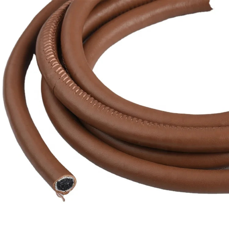 3mm-15mm Leather Round Rope Suede Microfiber Leather Core Leather Rope for Handbag Handle Hoodie Rope Shoelace