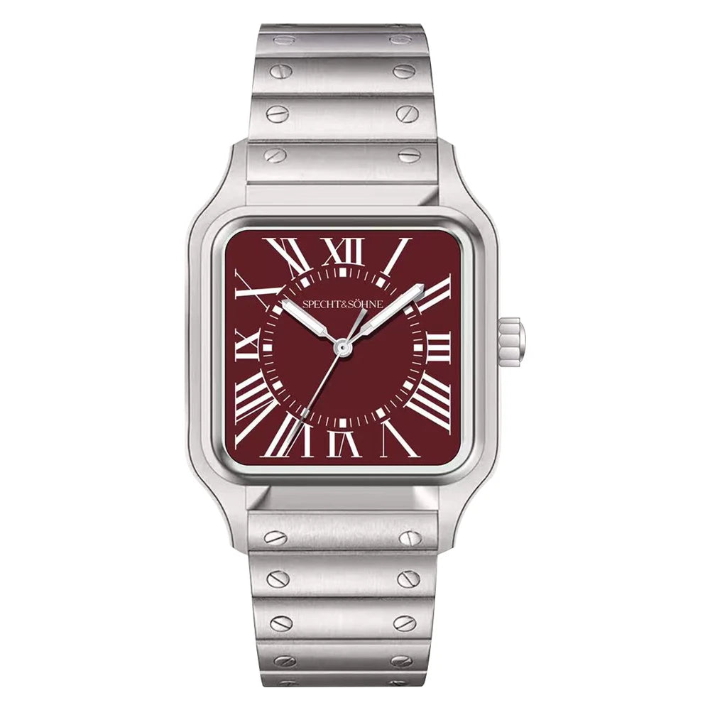 New Arrivals Specht & Söhne Mens Watches Stainless Steel Sapphire Crystal Classic VH31 Quartz Watch Relogio Masculino Waterproof