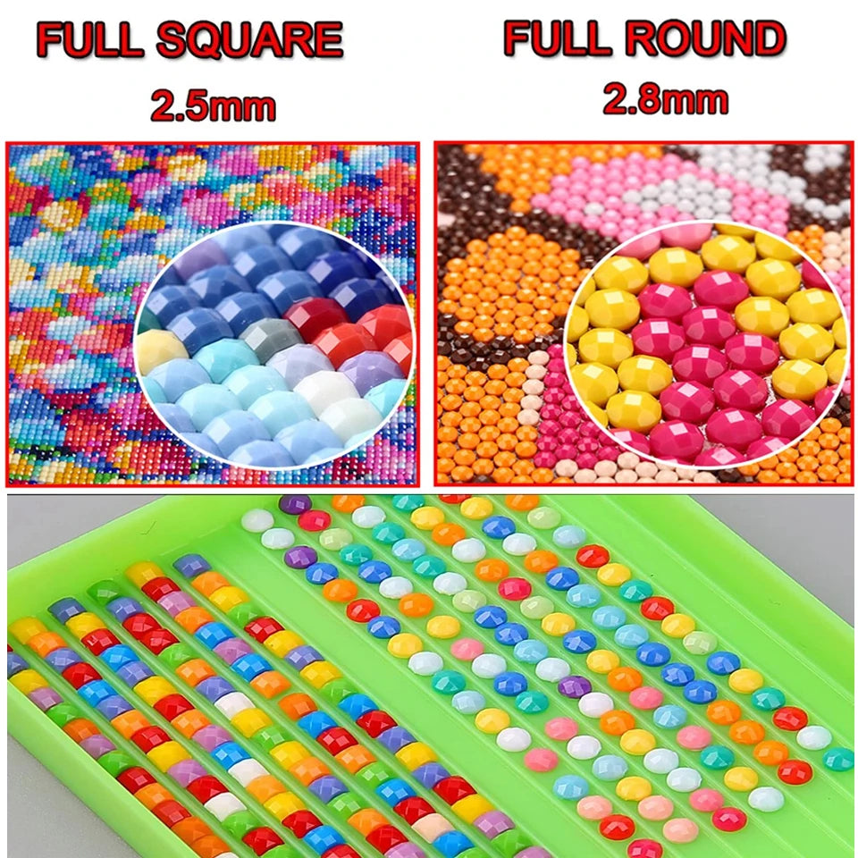 New Arrivals Diamond Painting Art Golden Lotus Full Square Round Mosaic flower 5D DIY Jewelry Cross Stitch Christmas Gifts