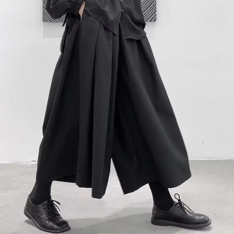 Fashion Y2k Pants for Women Black Color Wide Legged Japanese Harajuku Women's Pants Punk Gothic Streetwear joggers Trousers