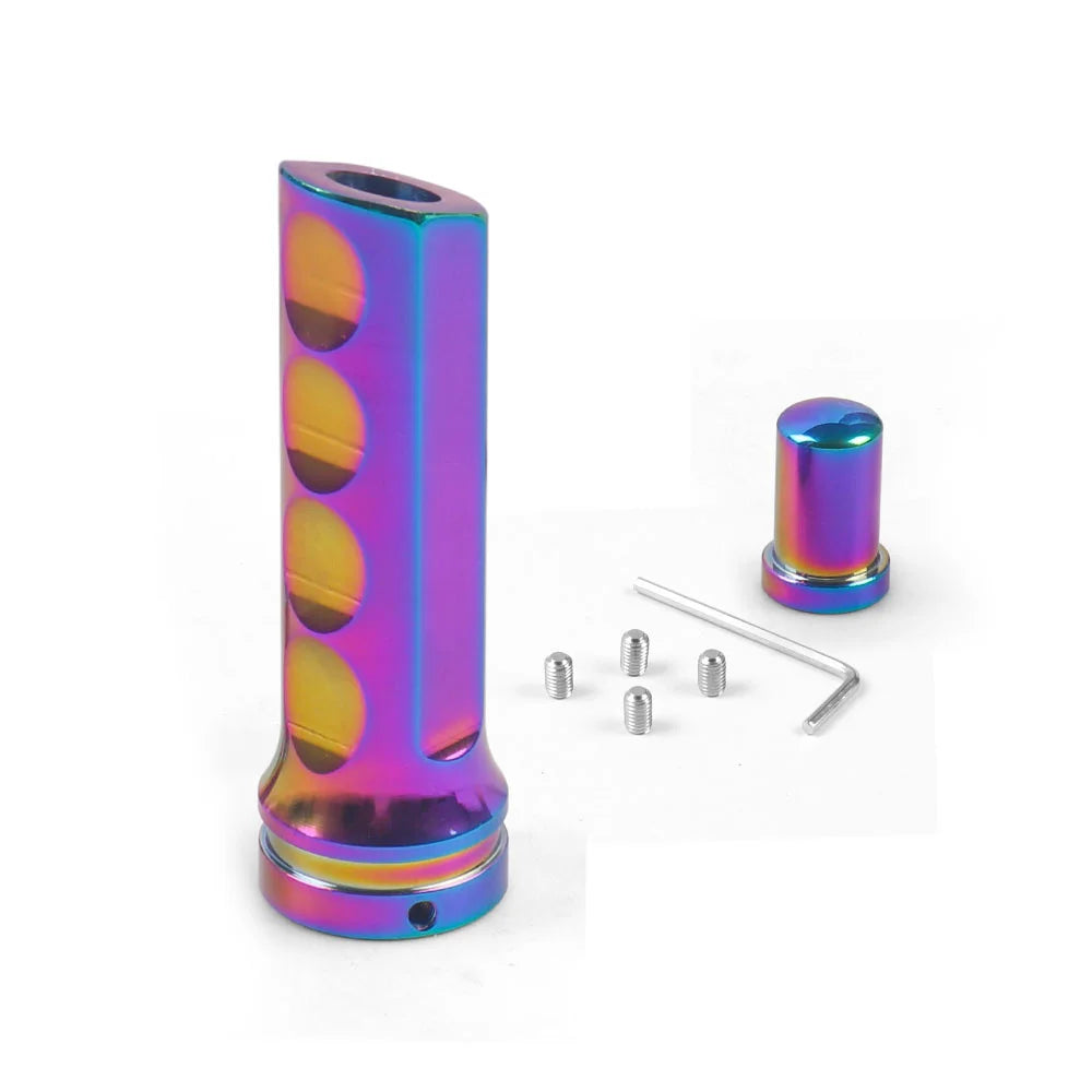 1PCS Auto Car Aluminum Hand Brake Sleeve Handbrake Handle Hand Protector Cover LC101674