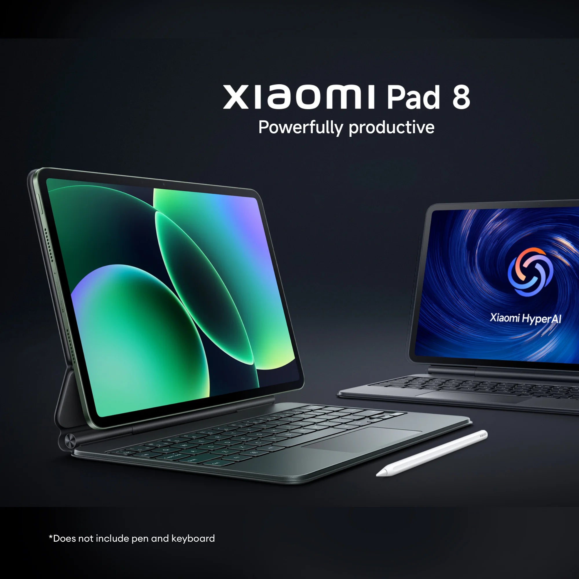 Xiaomi Pad 8 8+128GB WIFI 7 Global Version Snapdragon® 8s Gen 4 Mobile Platform 11.2" 3.2K 144Hz Display 9200mAh 45W Face Unlock