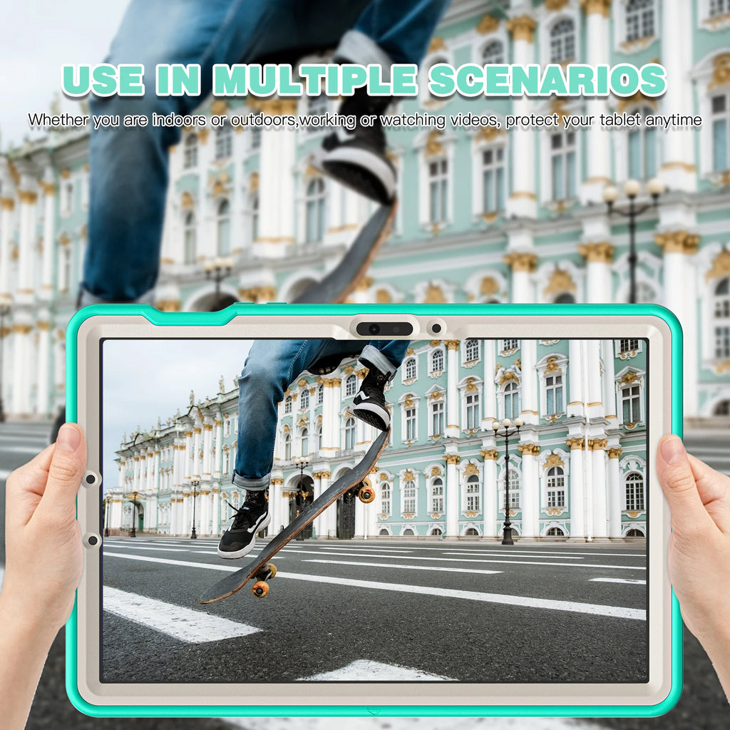 Case For Galaxy Tab S10 Lite S9 FE S8 S7 SM-X400 406 X520 526 X710 716 X510 516 700 706 T870 875 Cover For S6 10.5 2019 T860 865