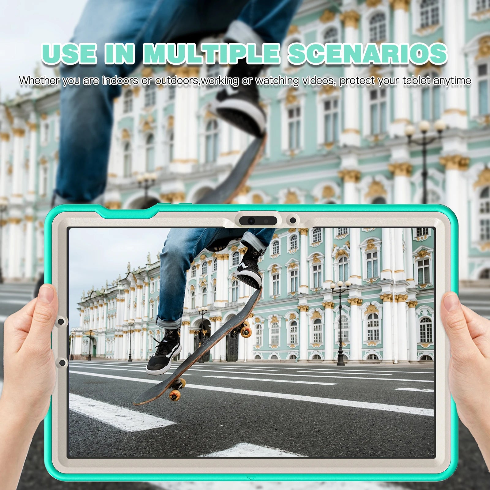 Case For Galaxy Tab S10 Lite S9 FE S8 S7 SM-X400 406 X520 526 X710 716 X510 516 700 706 T870 875 Cover For S6 10.5 2019 T860 865