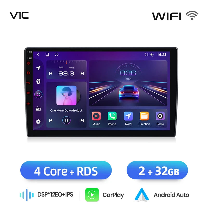 Junsun Wireless CarPlay Car Radio For Jeep Grand Cherokee II WJ 1998-2004 Android Auto RDS 4G WiFi Car Intelligent System