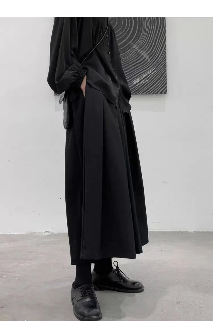 Fashion Y2k Pants for Women Black Color Wide Legged Japanese Harajuku Women's Pants Punk Gothic Streetwear joggers Trousers