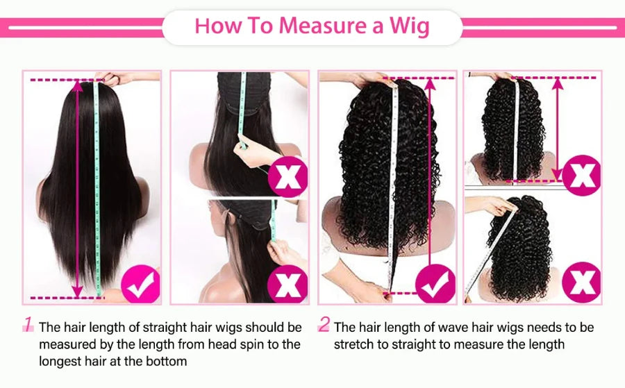 Natural Black Brazilian Body Wave Human Hair Wigs 13x4 HD Transparent Lace Front Wig Pre-Plucked 180% Density Lace Frontal Wig