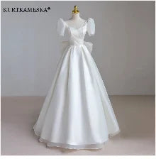 Luxury French Trailing Sequined Bride Wedding Dress Sexy Ball Gown Wedding Evening Party Summer Dress Women Formal vestidos