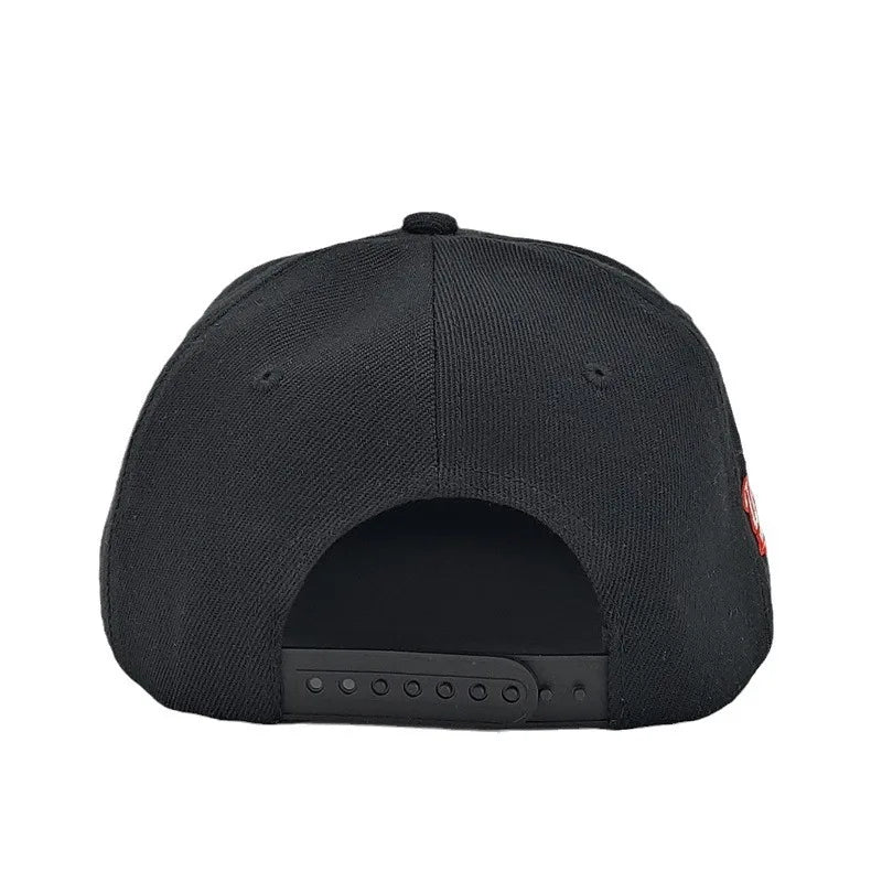 Los Angeles Embroidered Baseball Cap Unisex Angel Wings Hip Hop Cap Outdoor Adjustable Flat Brim Hat Sun Protection Peaked Hats