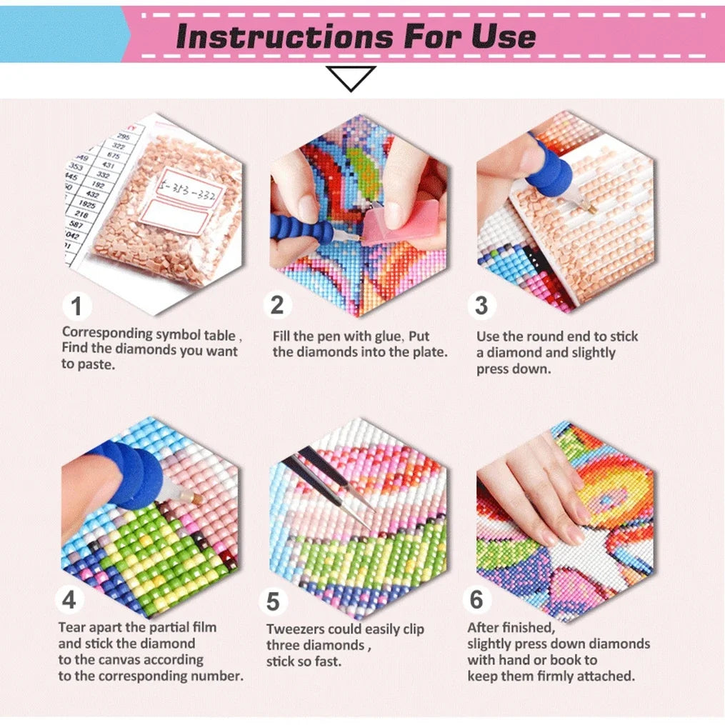 Strawberry Shortcake Cute Girl Diamond Painting Printed Embroidery Puzzle Cross Element Mosaic 5D DIY Art Kit House New Arrivals
