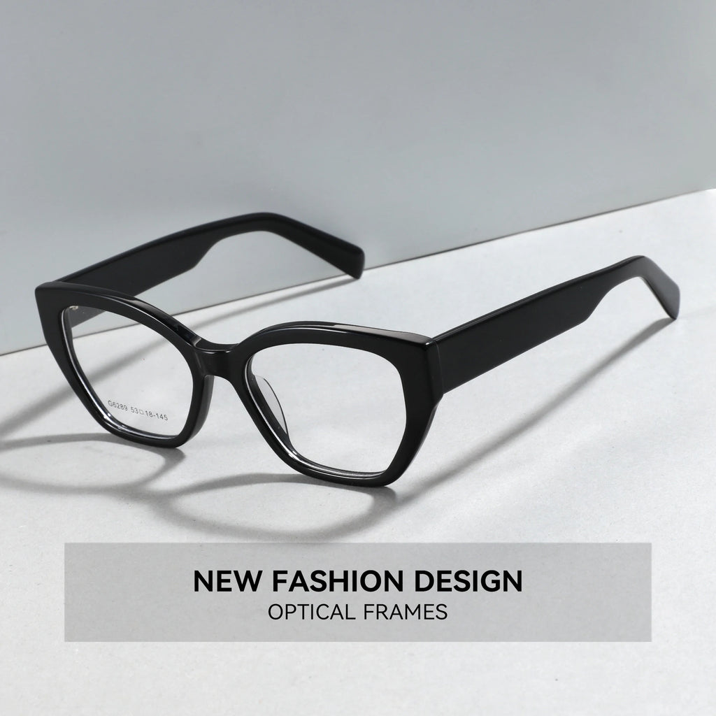 ZENOTTIC (S Size) New Arrivals Square Prescription Eyeglasses Handmade Acetate Butterfly Optical Glasses for Women