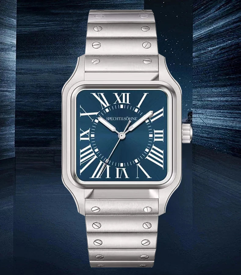 New Arrivals Specht & Söhne Mens Watches Stainless Steel Sapphire Crystal Classic VH31 Quartz Watch Relogio Masculino Waterproof