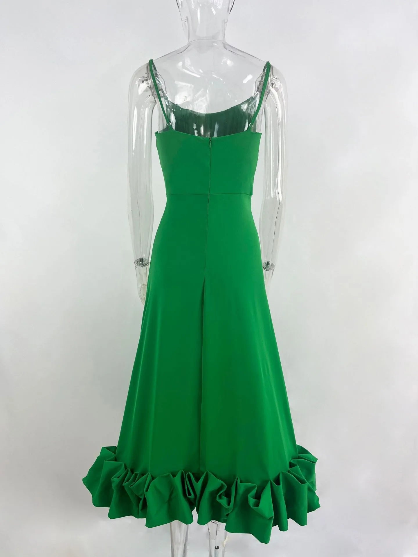 Putao Prom Dresses Fashion Square Empire Summer Party Dress Tea Length Sleeveless Chiffon Ruched Formal Evening Gowns платье жен