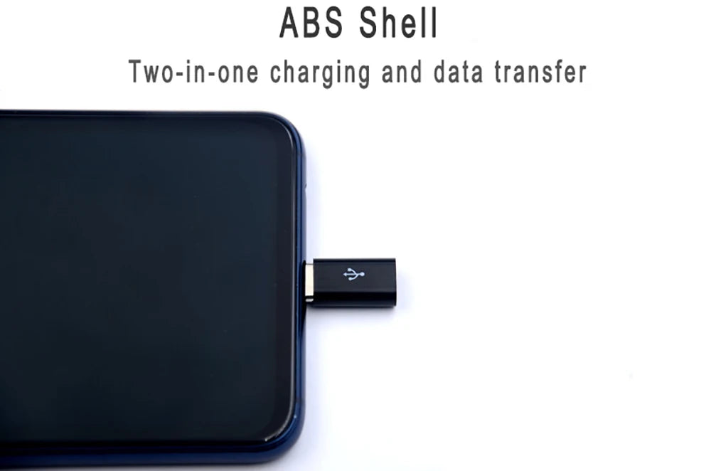 1PCS/5PCS Micro USB Female To Type C Male Adapter Mobile Phone Android Converter Micro-B To USB-C Data Cable Connector