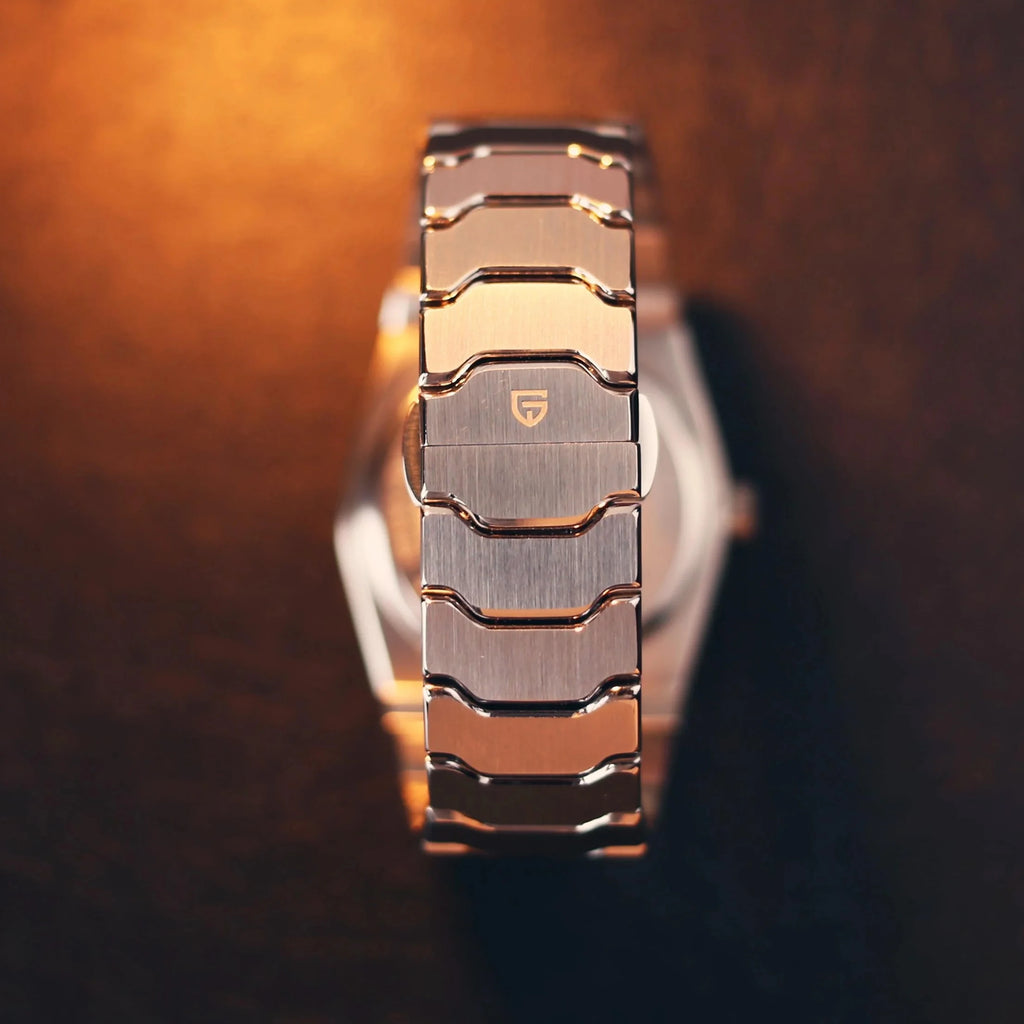 2025 V2 PAGANI DESIGN 222 men's Quartz Watch VJ21 37MM Sapphire Stainless steel Waterproof luminous Watches for men PDYS020