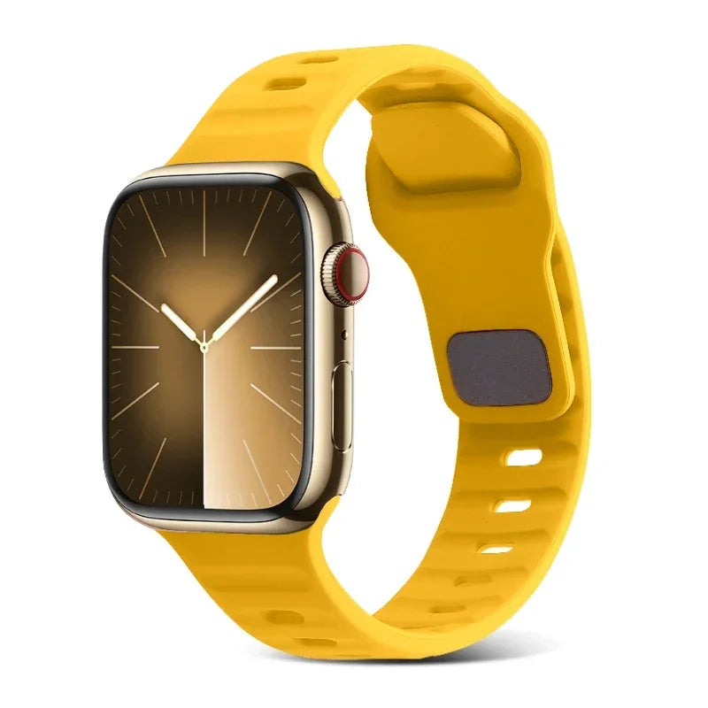 soft Silicone Strap for Apple Watch Ultra/2/3 49mm Serise 11 10 9 8 7 45mm 41mm 46mm 42mm Bracelet iWatch 6 5 4 3 Se/3 44mm 40mm