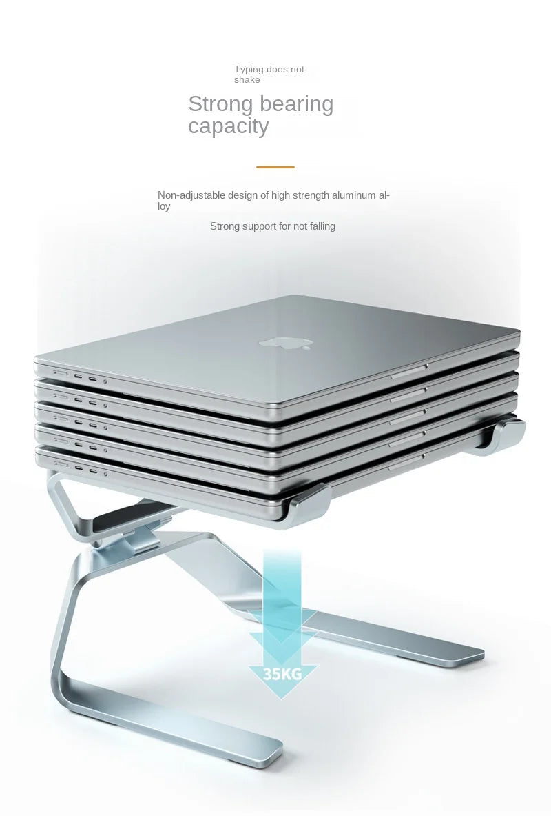 Aluminum Laptop Stand Angle Adjustable Ergonomics Notebook Holder Suspended Cooling Base For MacBook Air Pro Stand XiaoMi Holder
