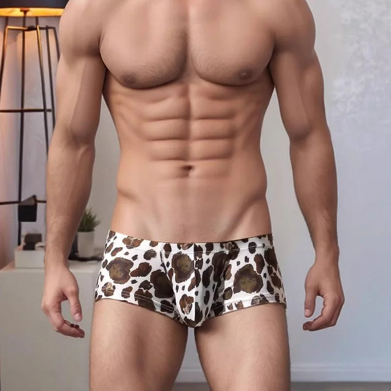 Men's Sexy Camouflage Boxer Brief 2025 Autumn New Arrivals Comfortable Underwear Breathable Men's Boxer Briefs