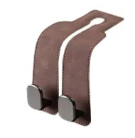 2-in-1 Car Rear Seat Back Hooks – Universal Headrest Hanger Clip with Double Hooks for Storage, Organizing Bags, and Car Interio