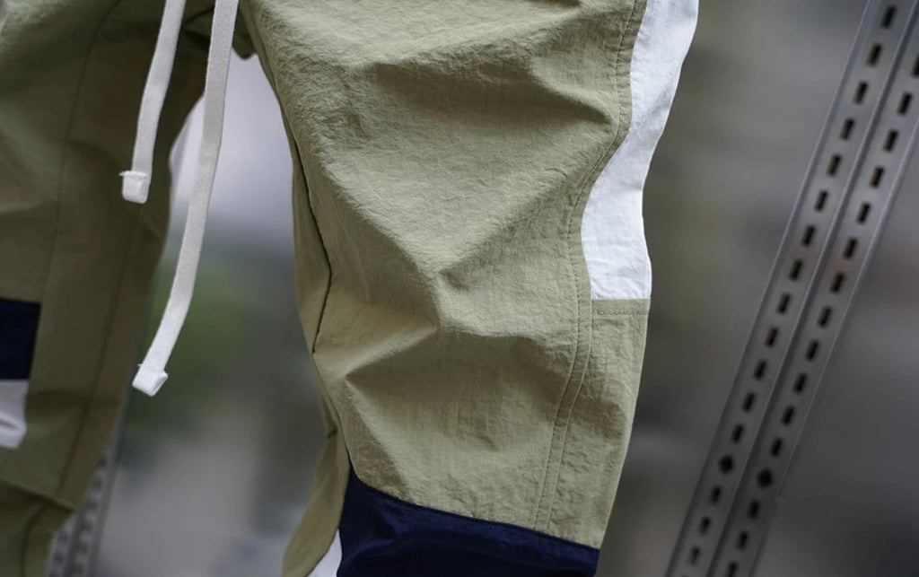 Splicing Color Summer Thin Slim Fit Men's Casual Harem Pants Classic Fashion Clothing Aesthetic Designer Original Male Trousers