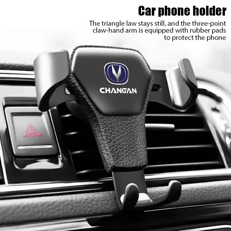 Gravity Auto Phone Holder Car Air Vent Clip Cell Phone Stand Support For Changan X7 UNI-T CS35 CX70 CS85 CS55 CS75 CS15 F70 CS95