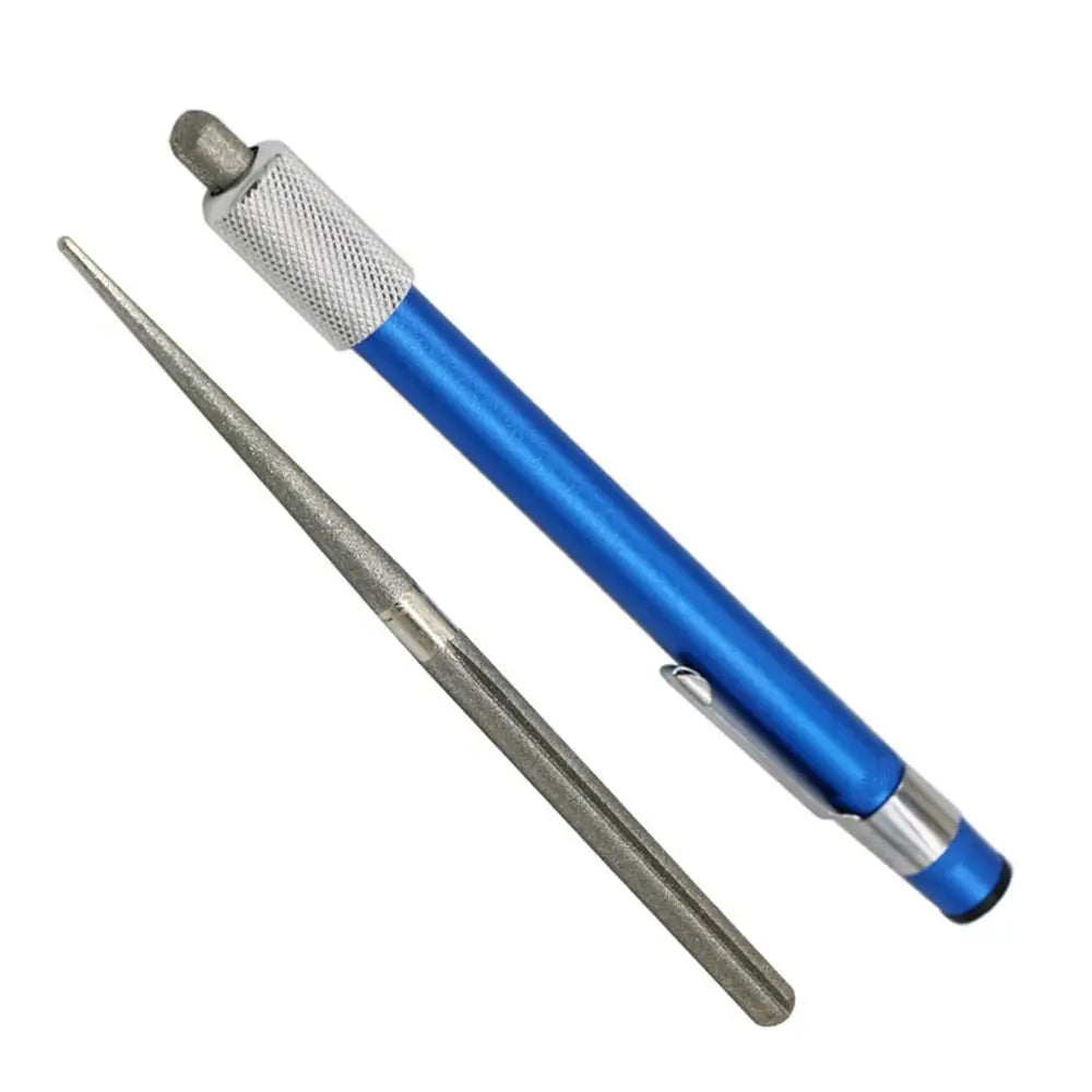 Hot Sale Fishing Hook Sharpener Pen Sharpener High Quality Outdoor Tool Diamond Pen shaped Sharpener New Arrivals Fishing Tools