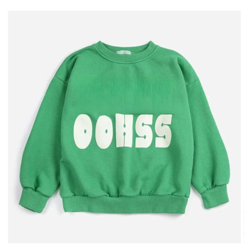 Kids' Sweatshirts 2026 Spring New Arrivals Cartoon Fashion Oversized Boys' Girls' Hoodies Cotton Cute Children's Hooded Jackets