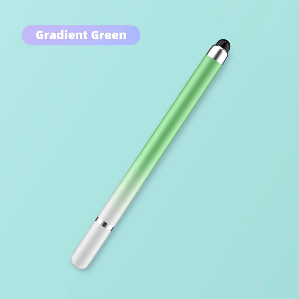 2 in 1 Stylus Pen for Mobile Phone Tablet Capacitive Touch Pencil For iPhone Samsung Android Drawing Screen Pencil