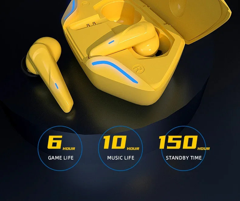 G11 Bluetooth Headphones Gaming Wireless Bluetooth Headset Earphone Bluetooth Earbuds HIFI With Mic Charging Box Free Shipping