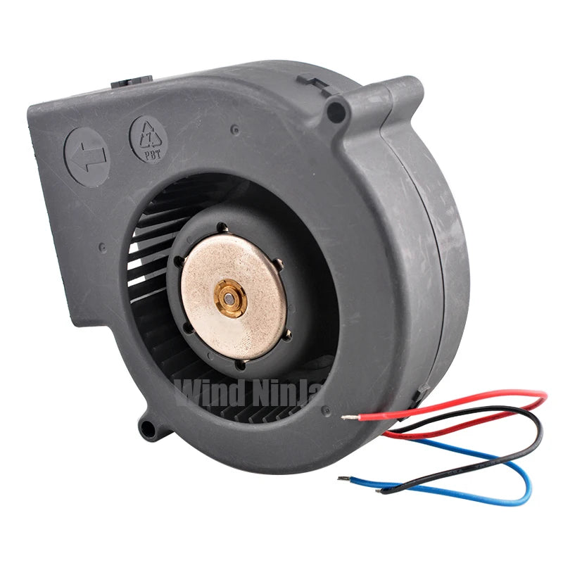 BFB1012EH 97mm High Speed Centrifugal Blower Fan DC12V 2.94A 3-Pin Cooling Turbine Fan for Heating Furnace 97x94x33mm