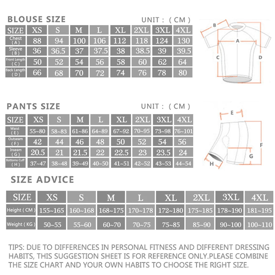 Rcn Cycling jersey Sets 2025 Men's Cycling Clothing Summer Short Sleeve MTB Bike Suit Bicycle Bike Clothes Ropa Ciclismo Hombre