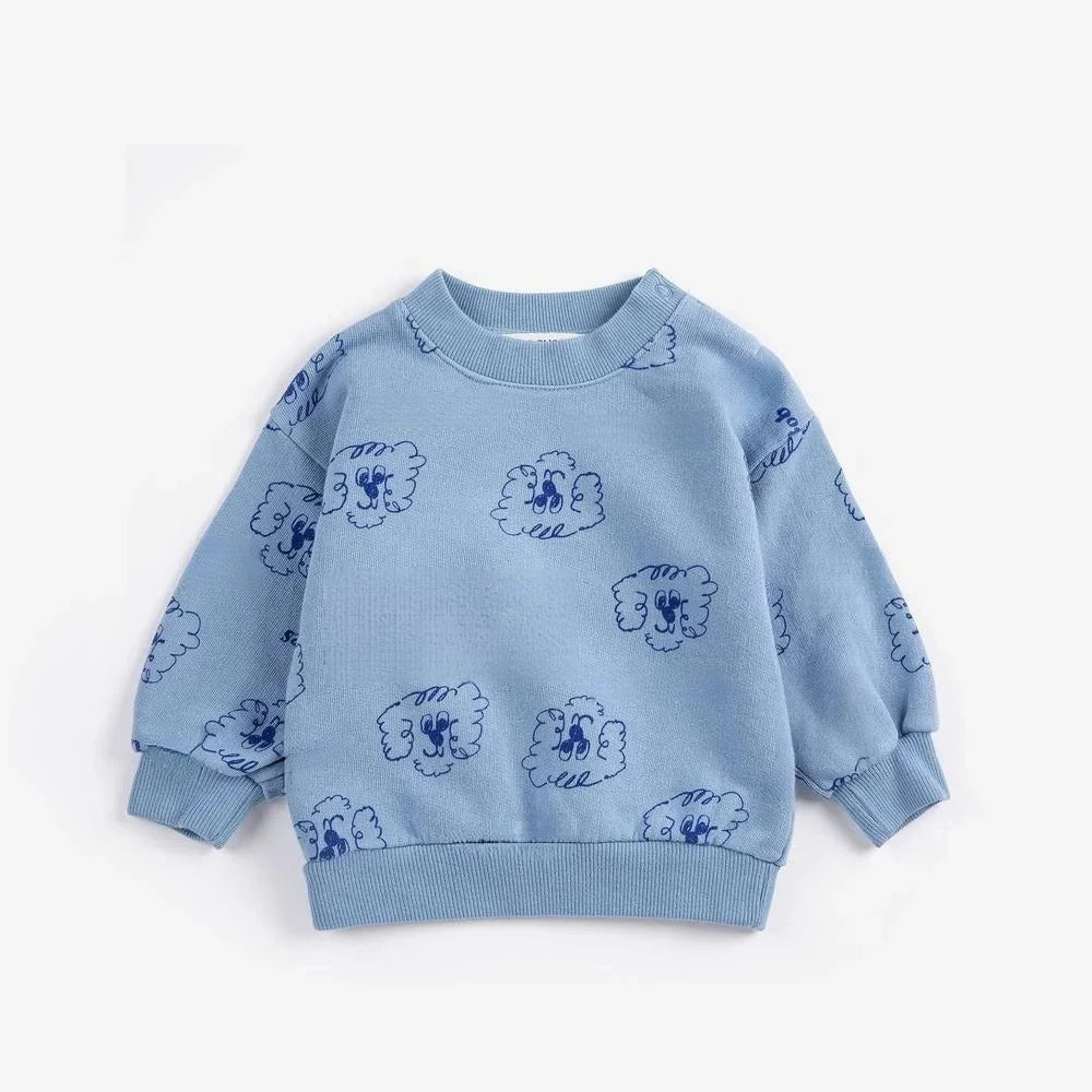 Kids' Sweatshirts 2026 Spring New Arrivals Cartoon Fashion Oversized Boys' Girls' Hoodies Cotton Cute Children's Hooded Jackets