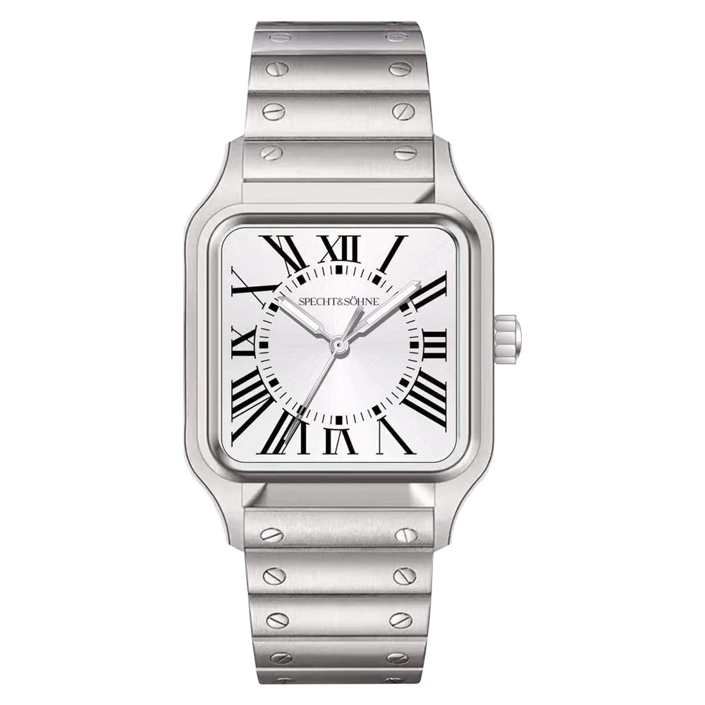 New Arrivals Specht & Söhne Mens Watches Stainless Steel Sapphire Crystal Classic VH31 Quartz Watch Relogio Masculino Waterproof