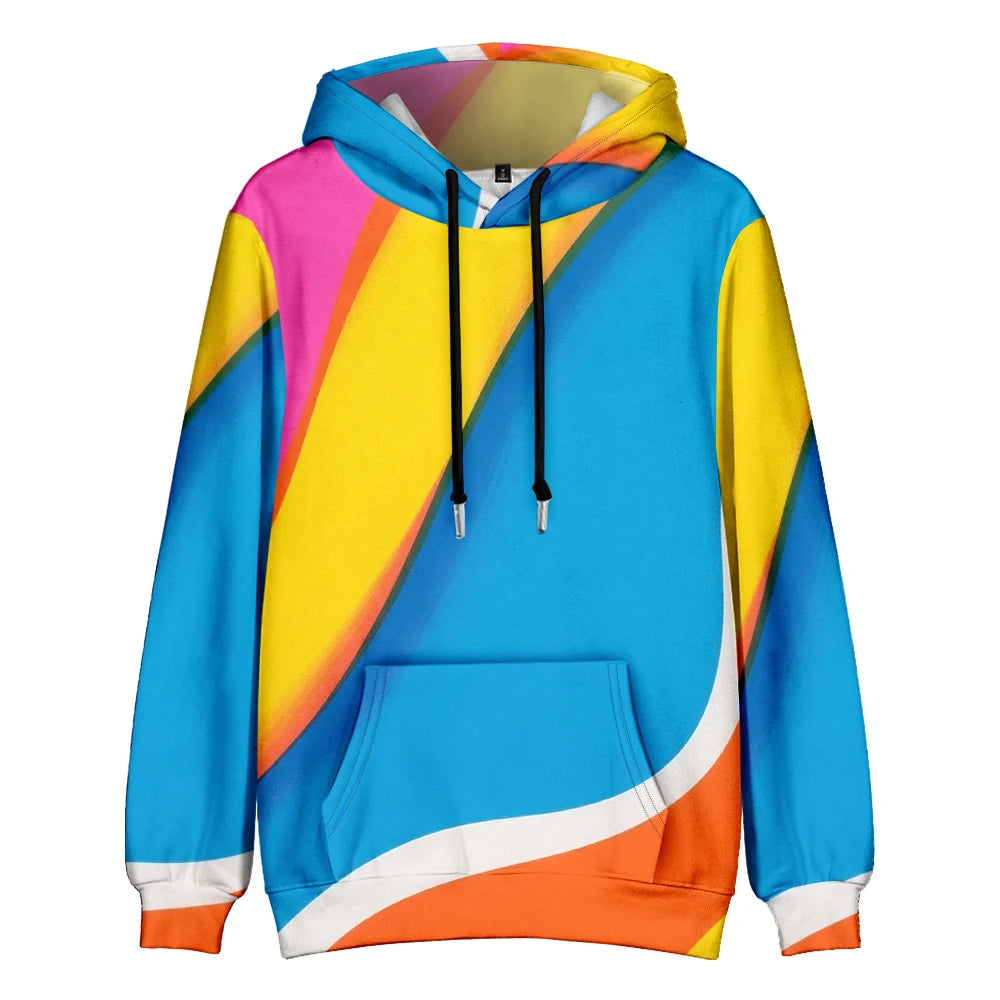 Color Block Matching Hoodies for Couples Long Sleeve Soft Unisex Winter Pullover for Theme Parks, Christmas Photos, Group Events