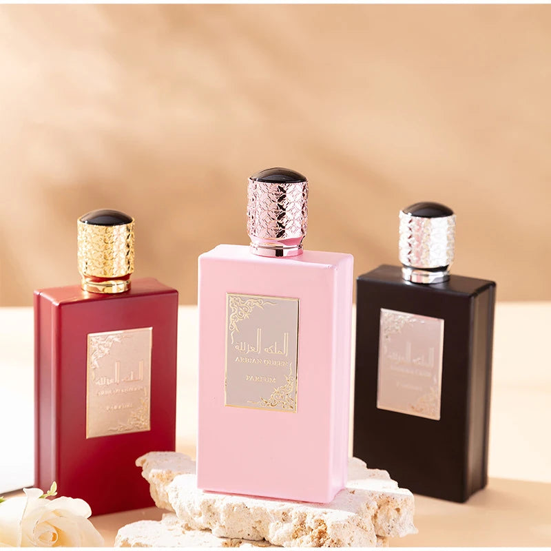 Dubai Arabian Queen Perfume Asophisticated Long-lasting Fragrance Made Middle Eastern Oud Floral  Fruity Scent Perfect For Date