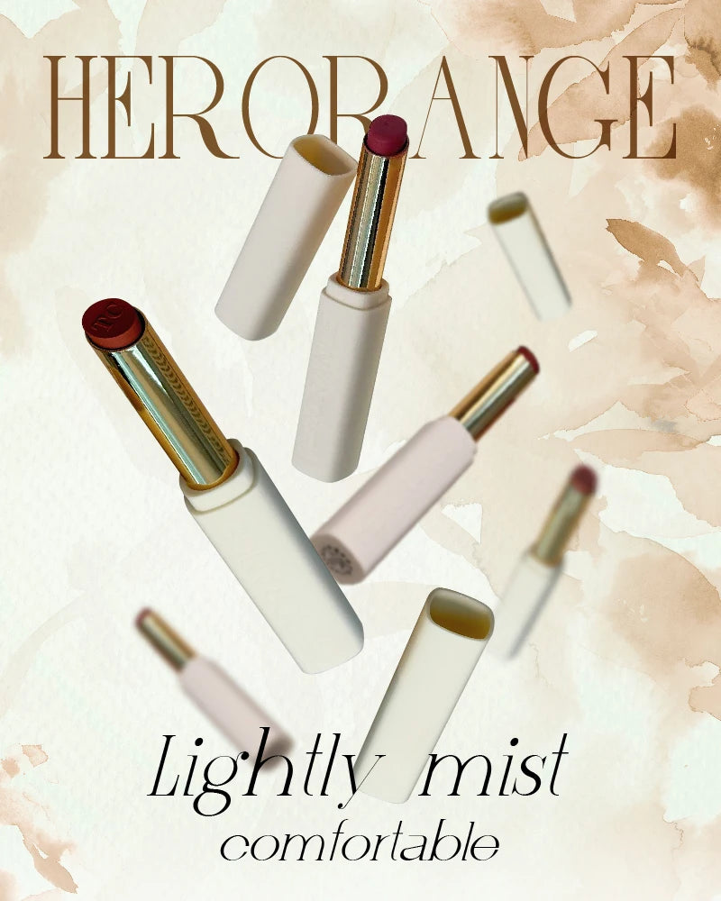 Low Saturation Matte Lipstick Cream Velvet Not Easy To Fade Lipstick Nude Matte Red Lip Gloss Waterproof Lasting Lip Tint Makeup