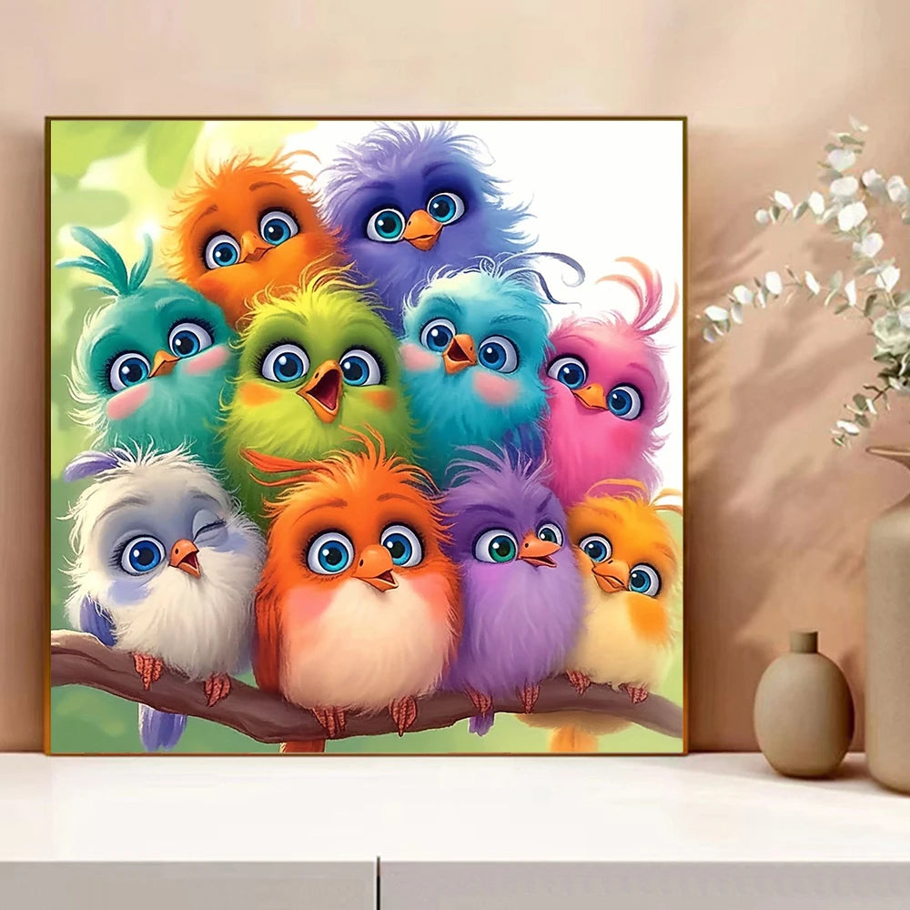 Evershine Printed Cross Stitch Kit Chicken Picture Needlework Embroidery Animal 11CT New Arrivals Home Decoration