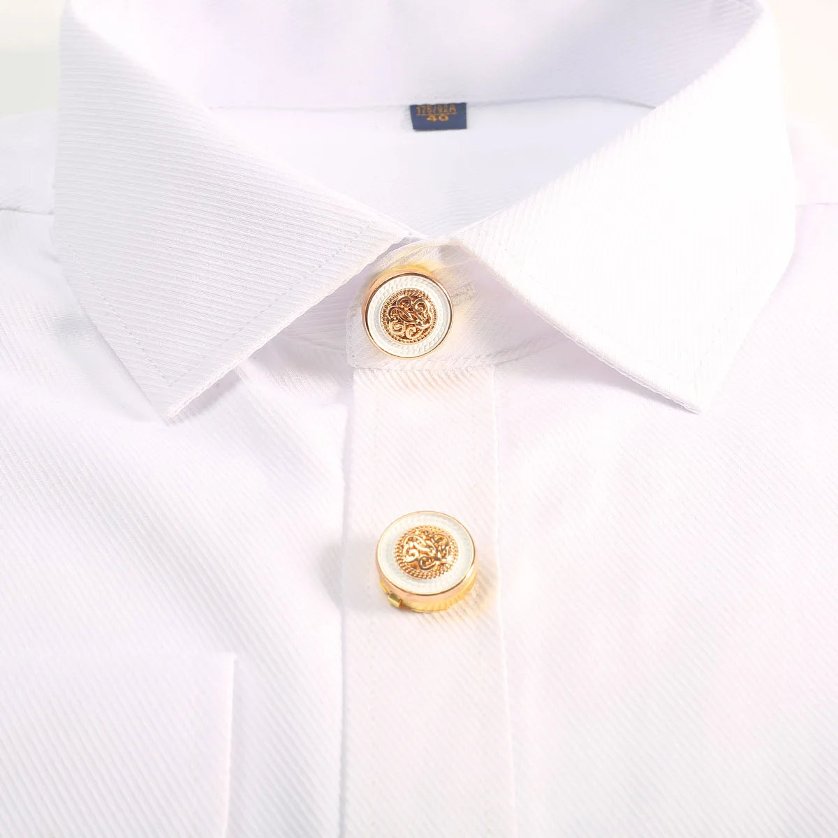2pcs Button Cufflinks Luxury Metal Button Cover Shirt Button Clip Retro Sleeve Button for Men and Women Dress Button Decoratio