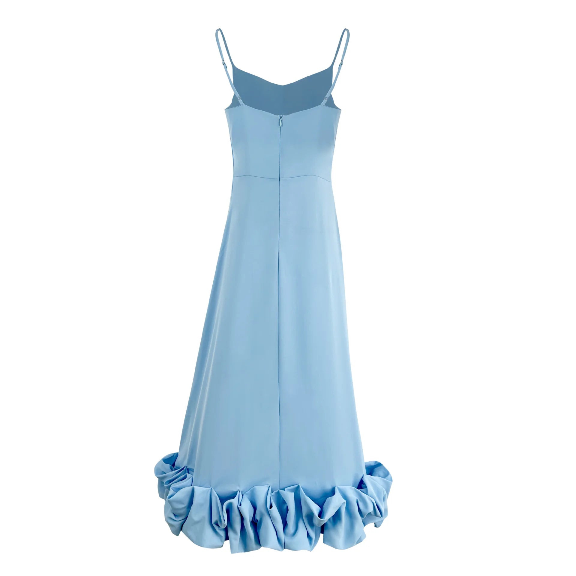 Putao Prom Dresses Fashion Square Empire Summer Party Dress Tea Length Sleeveless Chiffon Ruched Formal Evening Gowns платье жен
