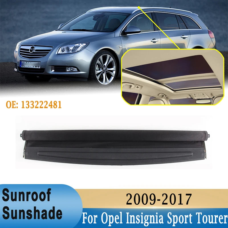 Car Panoramic Electric Sunroof Curtain Skylight Sunshade Roller Cover for Opel Insignia Sport Tourer 2009-2017 133222481