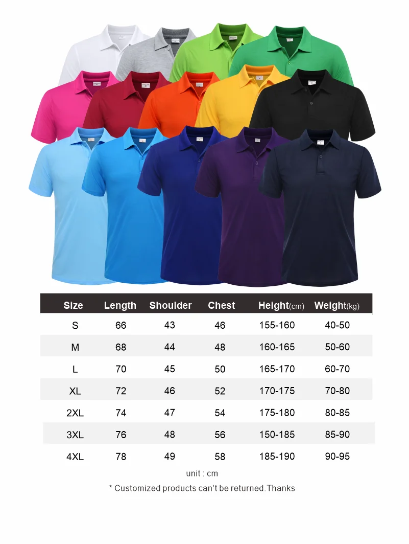 KAISING Summer Causal Polo Shirt Custom Logo Printed Text Picture Brand Embroidery Personal Design Breathable Men And WomenTops