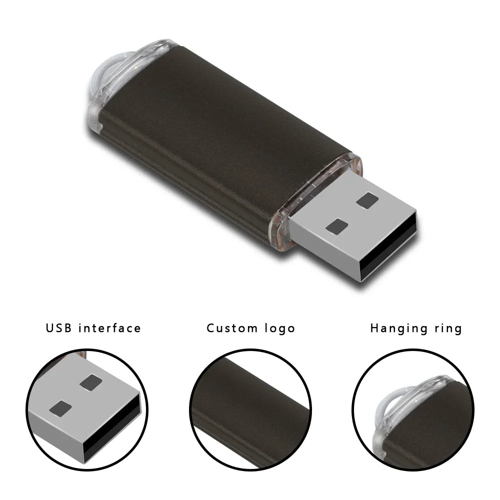 2.0 Metal Pendrive High Speed Colorful Usb Flash Drive 32gb 16gb 1gb 64gb Pen Drive Memoria Usb Photography Gifts Memory Disk
