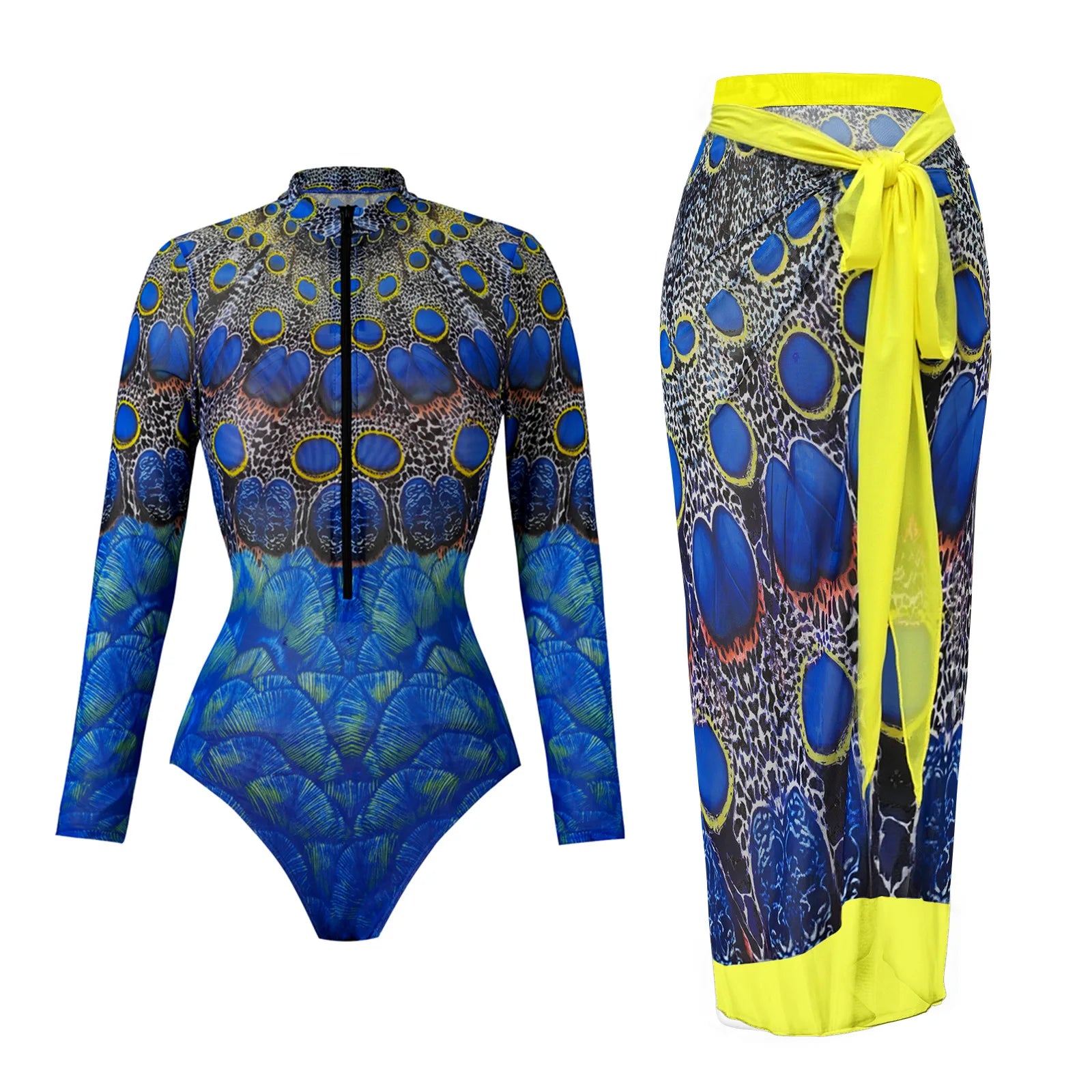 Russian Swimsuits Women One-piece Bikini Quick Drying Купальник Sunscreen 2025 European American