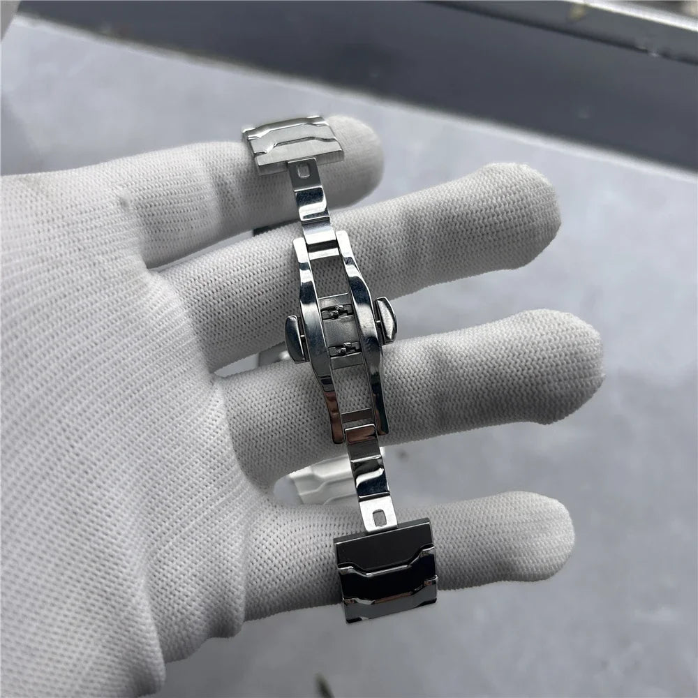 2025 V2 PAGANI DESIGN 222 men's Quartz Watch VJ21 37MM Sapphire Stainless steel Waterproof luminous Watches for men PDYS020