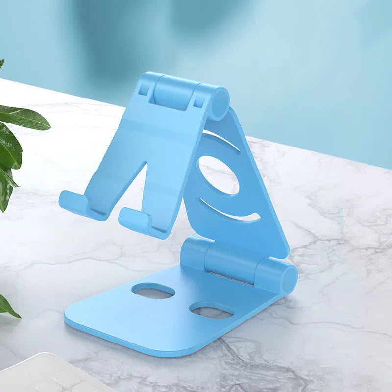 Phone Holder Stand for iPhone Xiaomi Plastic Phone Holder Foldable Mobile Phone Stand Desk