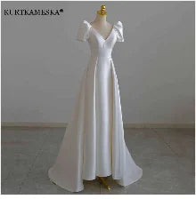 Luxury French Trailing Sequined Bride Wedding Dress Sexy Ball Gown Wedding Evening Party Summer Dress Women Formal vestidos