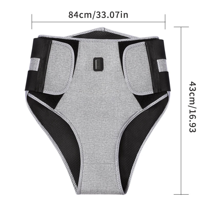 Red Light Heating Menstrual Period Pad  for Women Cramps Massager Heat Therapy Wrap for Abdomen Pain and Cramps Relief