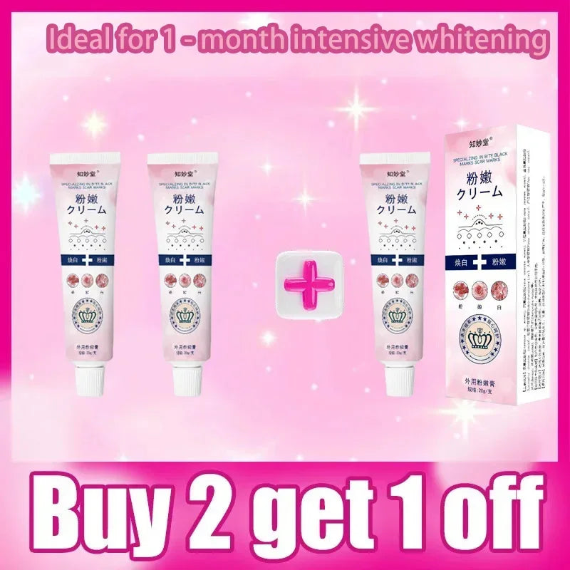 Remove Melanin Nicotinamide Brightening Cream For Dark Skin Effective Lighten Thigh Inner Bleach Private Parts Brighten Cream